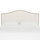 Skyline Furniture Queen Headboard in Linen Talc, , large