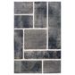 Central Oriental Stonington Demi 5" x 7"6" Denim and Zinc Area Rug, , large