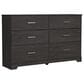 Ashley Belachime 6 Drawer Dresser in Dark Charcoal, , large