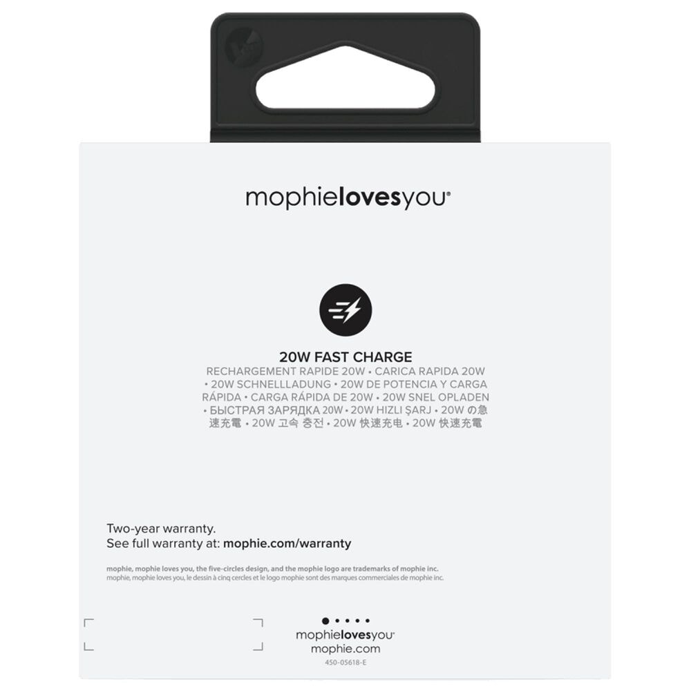 Mophie 20W PD USB-C Wall Charger in White, , large
