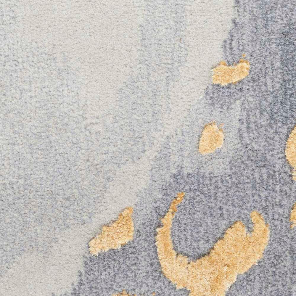 Nourison Prismatic PRS28 9&#39;9&quot; x 13&#39;9&quot; Grey and Gold Area Rug, , large