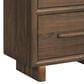 Mayberry Hill Brisbane 2-Drawer Nightstand in Brown with Lighting and USB Port, , large