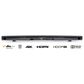 Denon 43" Sound Bar with Alexa Voice Compatibility in Black, , large