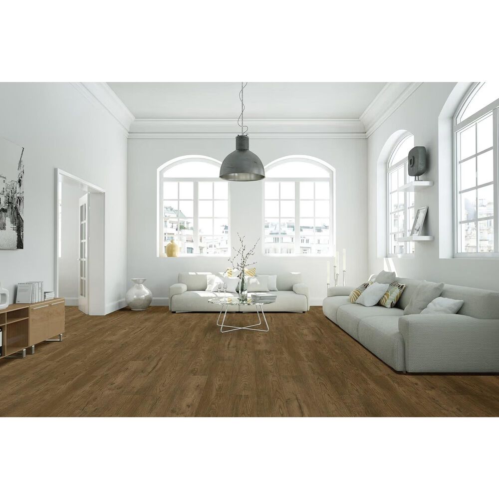 Happy Feet International Stone Elegance II Cocoa 7" x 48" Luxury Vinyl Plank, , large