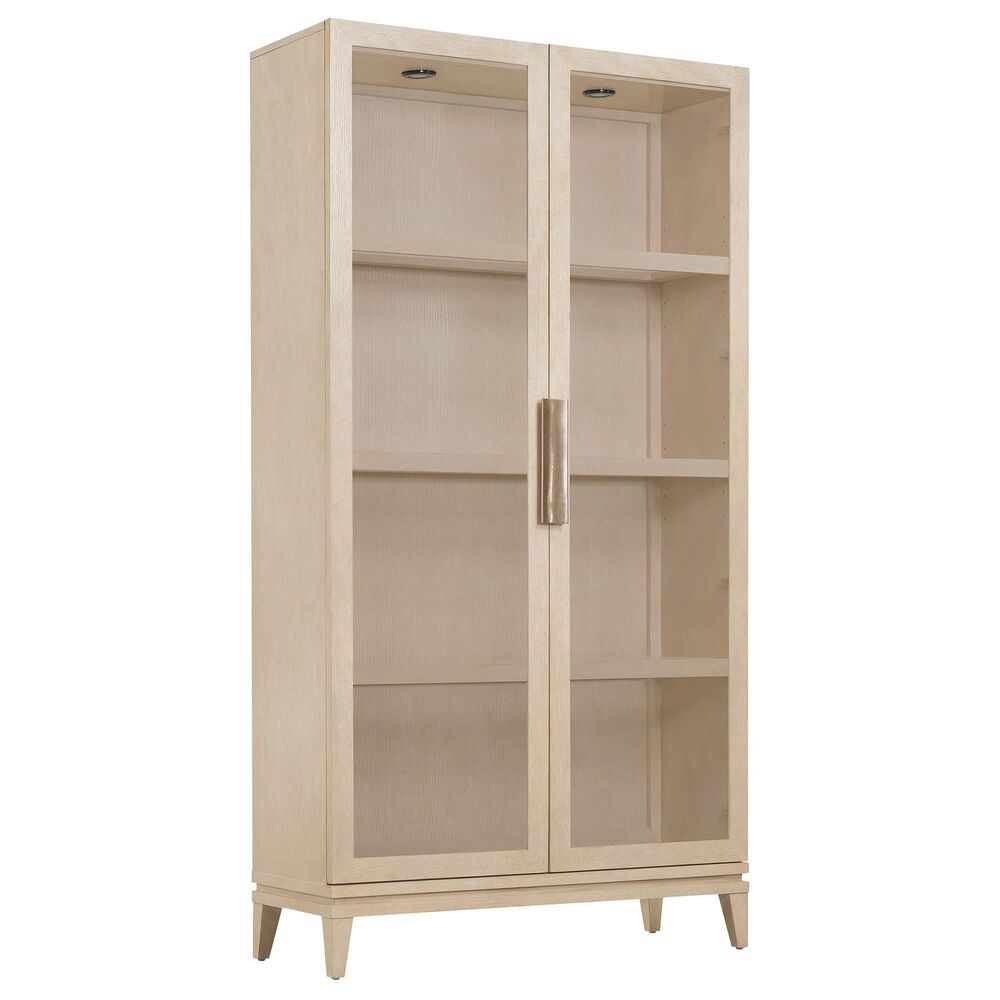 Hooker Furniture Westwood Display Cabinet in Polished Limestone, , large