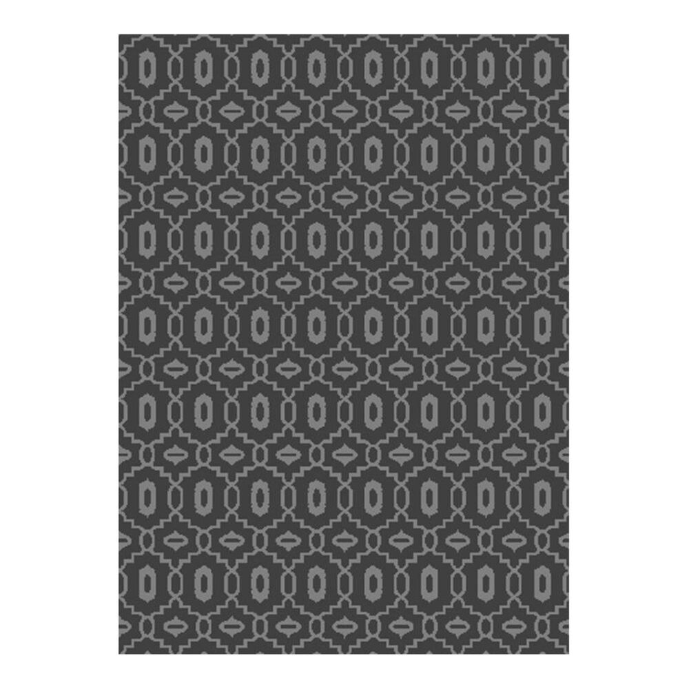 Radici USA Basilica 6692 7'10" x 10'6" Dark Grey Area Rug, , large