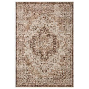 Loloi II Sorrento 2"7" x 8" Mocha and Multicolor Runner, , large
