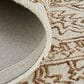 Feizy Belfort 8" x 10" Ivory and Brown Area Rug, , large