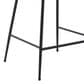 Zuo Modern Byron Counter Chair in White/Black, , large
