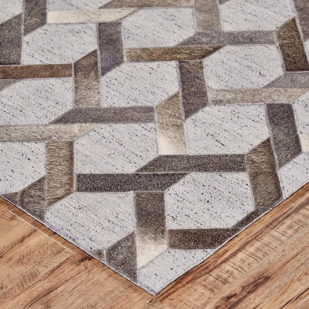 Feizy Fannin 9&#39;6&quot; x 13&#39;6&quot; Steel and Storm Area Rug, , large