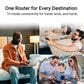 ASUS Go Dual-Band WiFi 7 Travel Router in White, , large
