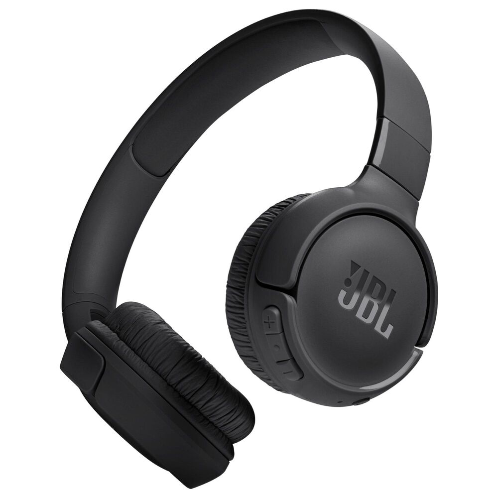JBL Tune 520BT Wireless On-Ear Headphones in Black, , large