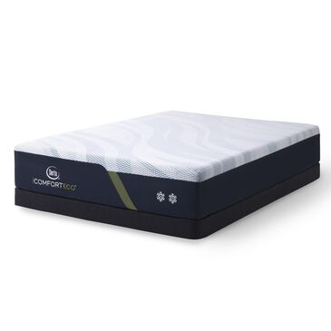 Serta iComfortEco Plush Twin XL Mattress with Low Profile Box Spring, , large