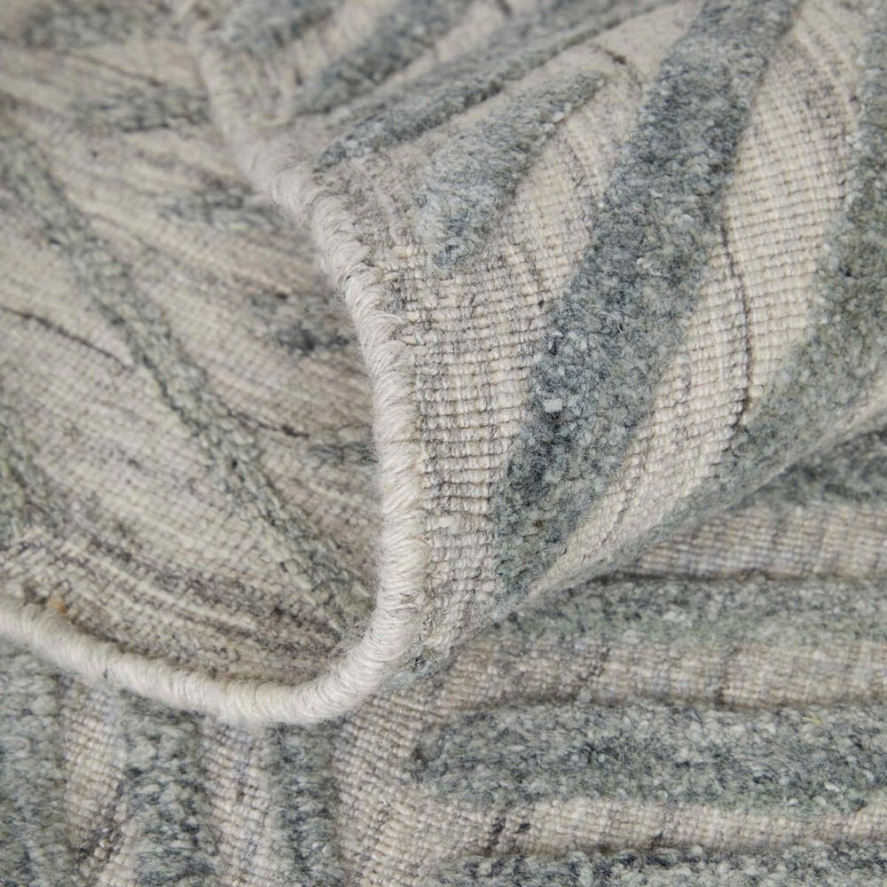 Feizy Elias 8&#39; x 10&#39; Green and Gray Area Rug, , large