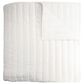 Kevin O"Brien Studio Channel Velvet King Quilt in White, , large