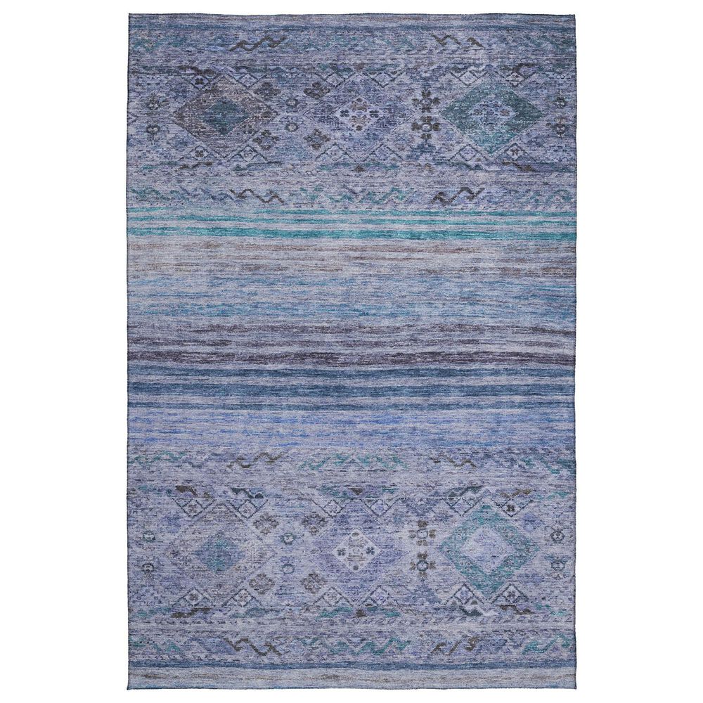 Dalyn Rug Company Karaj KJ4 9" x 12" Blue Indoor/Outdoor Area Rug, , large