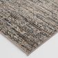 Central Oriental Minerva Mitch 7"10" x 9"10" Storm and Vintage Blue Area Rug, , large