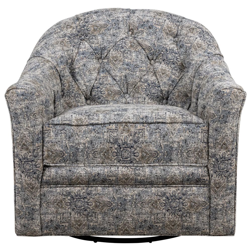 Smith Brothers Occasional Chair in Multi Navy, , large
