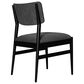 Design Evolution Furniture Inc Casal Dining Chair in Black, , large