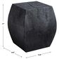 Uttermost Grove Accent Stool in Rustic Black, , large