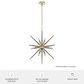 Hunter Jupiter Star 24" 12-Light Pendant in Alturas Gold, , large