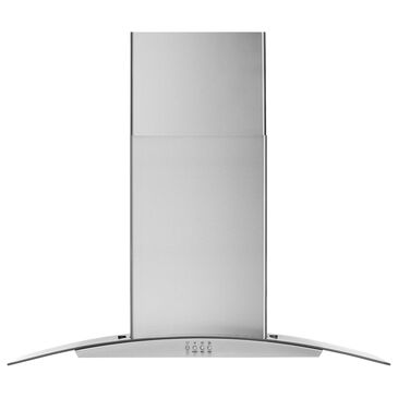 Whirlpool 36" Curved Glass Range Hood with 400 CFM in Stainless Steel, , large