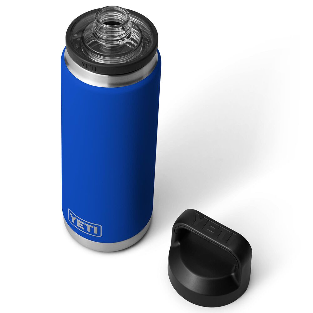 YETI Rambler 26 Oz Water Bottle with Chug Cap in Royal Blue, , large