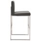 Zuo Modern Genoa Barstool in Gray, , large