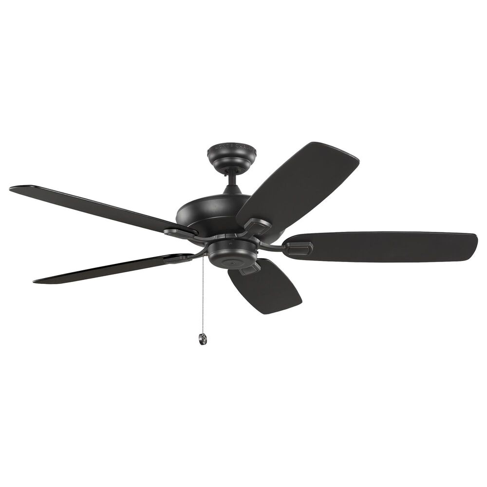 Murray Feiss Colony Max Ceiling Fan in Midnight Black, , large