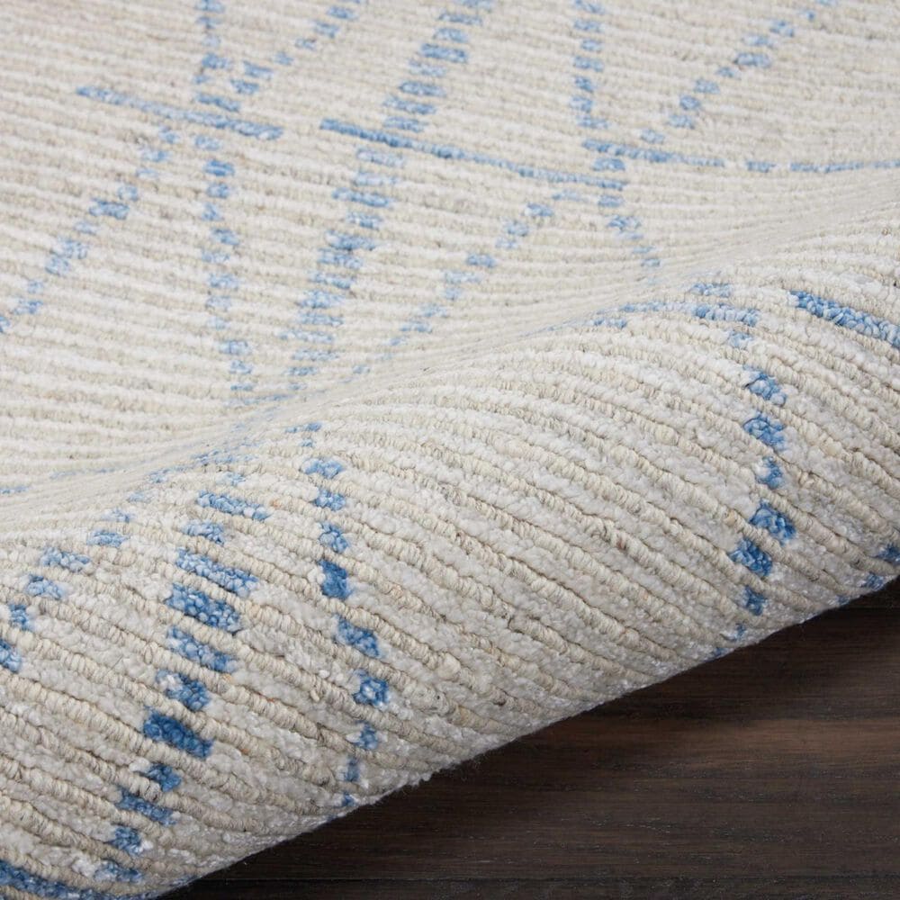 Nourison Ellora ELL02 8&#39;6&quot; x 11&#39;6&quot; Sky Area Rug, , large