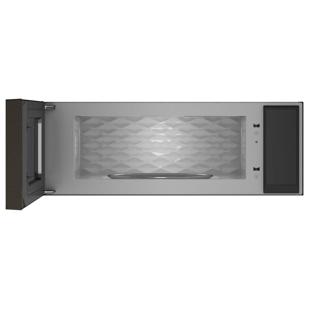 KitchenAid 1.1 Cu. Ft. Smart Low Profile Microwave Hood Combination with Dual Fan Ventilation in Black Stainless Finish, , large