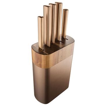Power A Daisho Nara 6-Piece Knife Block Set in Copper, , large