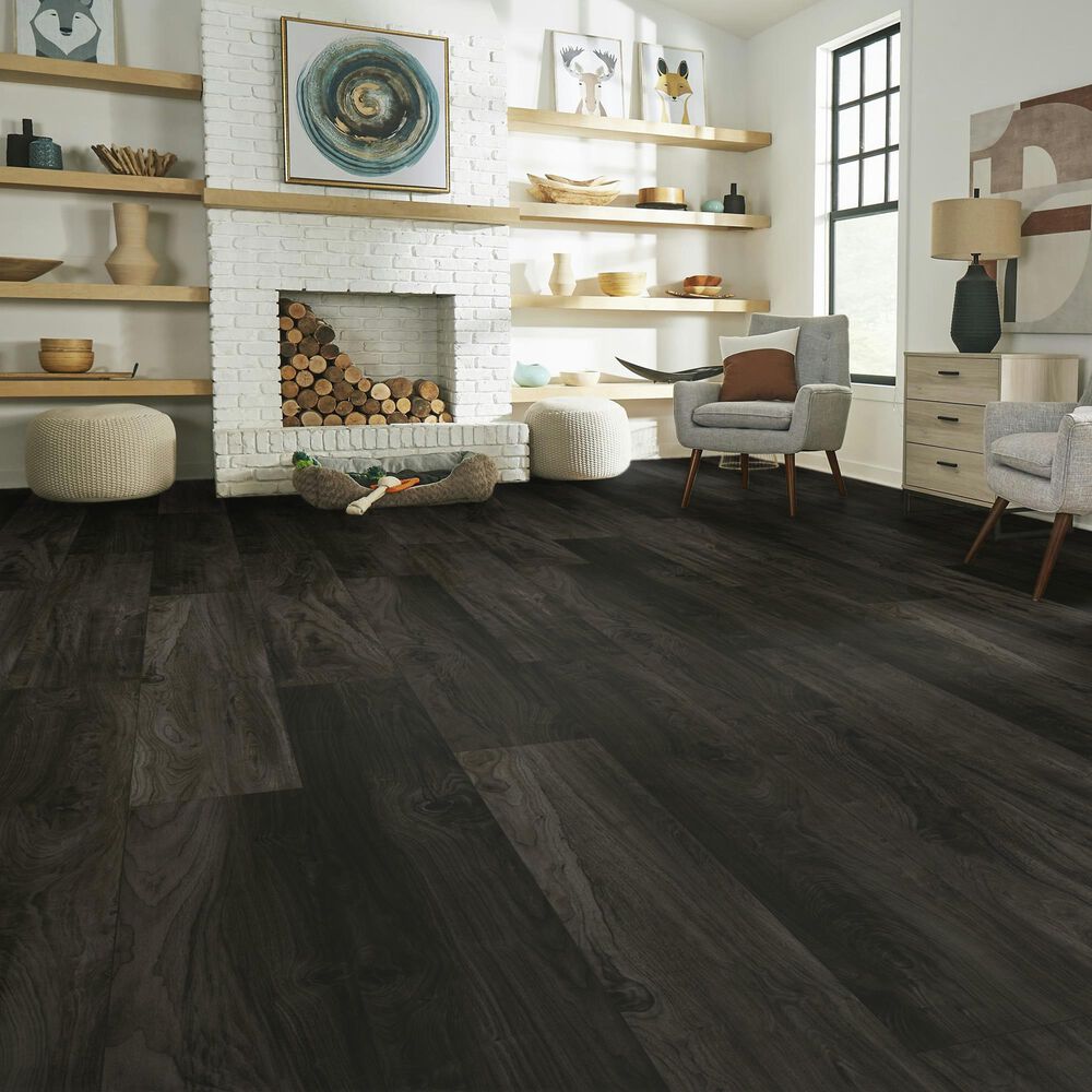 Pergo Wider Longer Black Tie 10&quot; x 72&quot; Luxury Vinyl Plank, , large