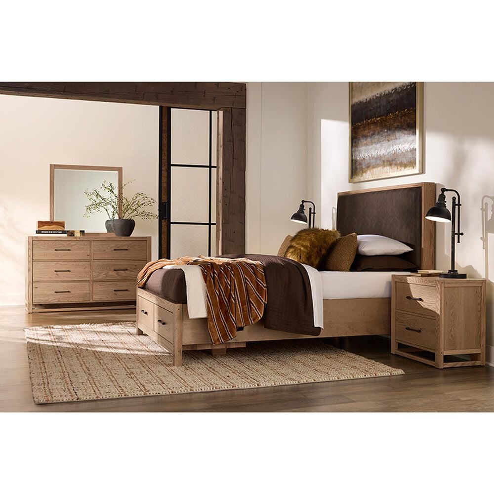 Viceray Collections Lodge and Loft 2-Drawer Nightstand in Blond Oak, , large
