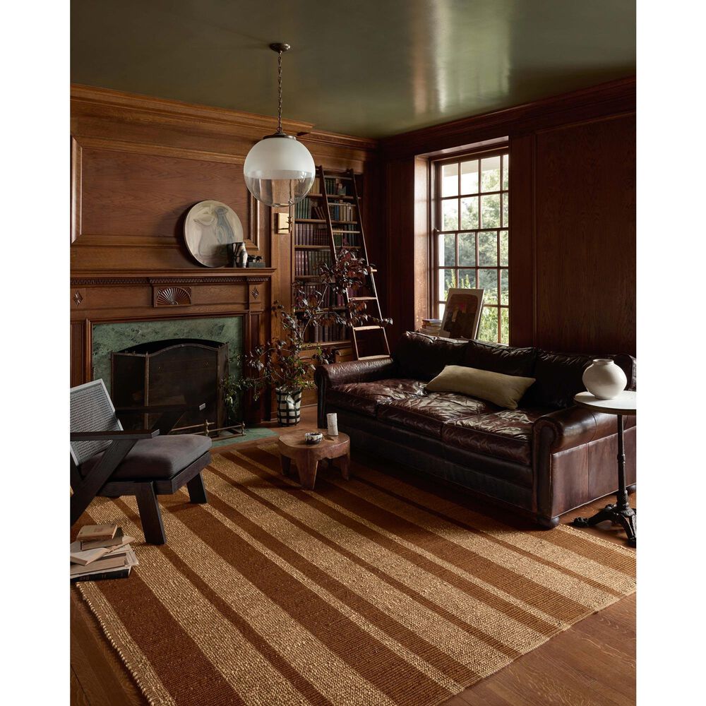 Loloi Weatherstaff Cinnamon and Natural 2'3" x 3'9" Area Rug, , large