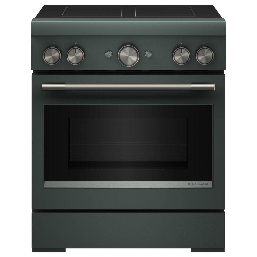 KitchenAid 4.1 Cu. Ft. Freestanding Induction Range in Juniper, , large