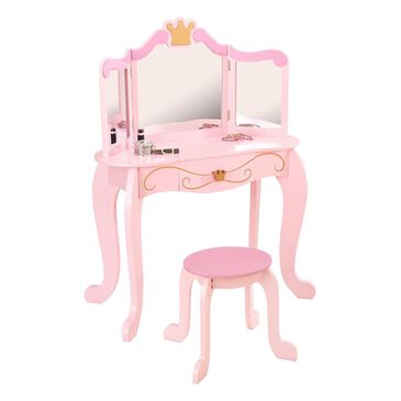 Kidkraft New Princess Table & Stool, , large