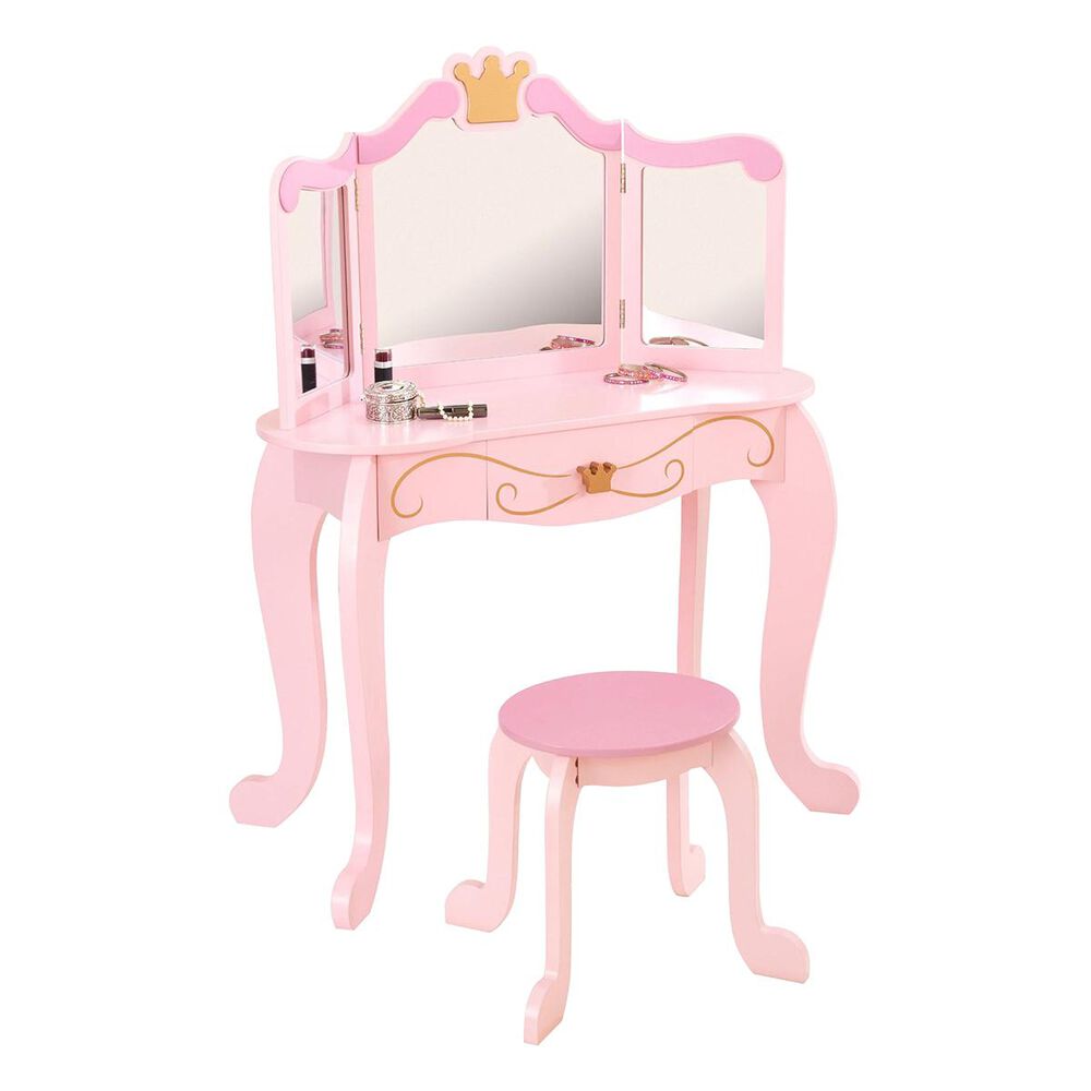 Kidkraft New Princess Table & Stool, , large