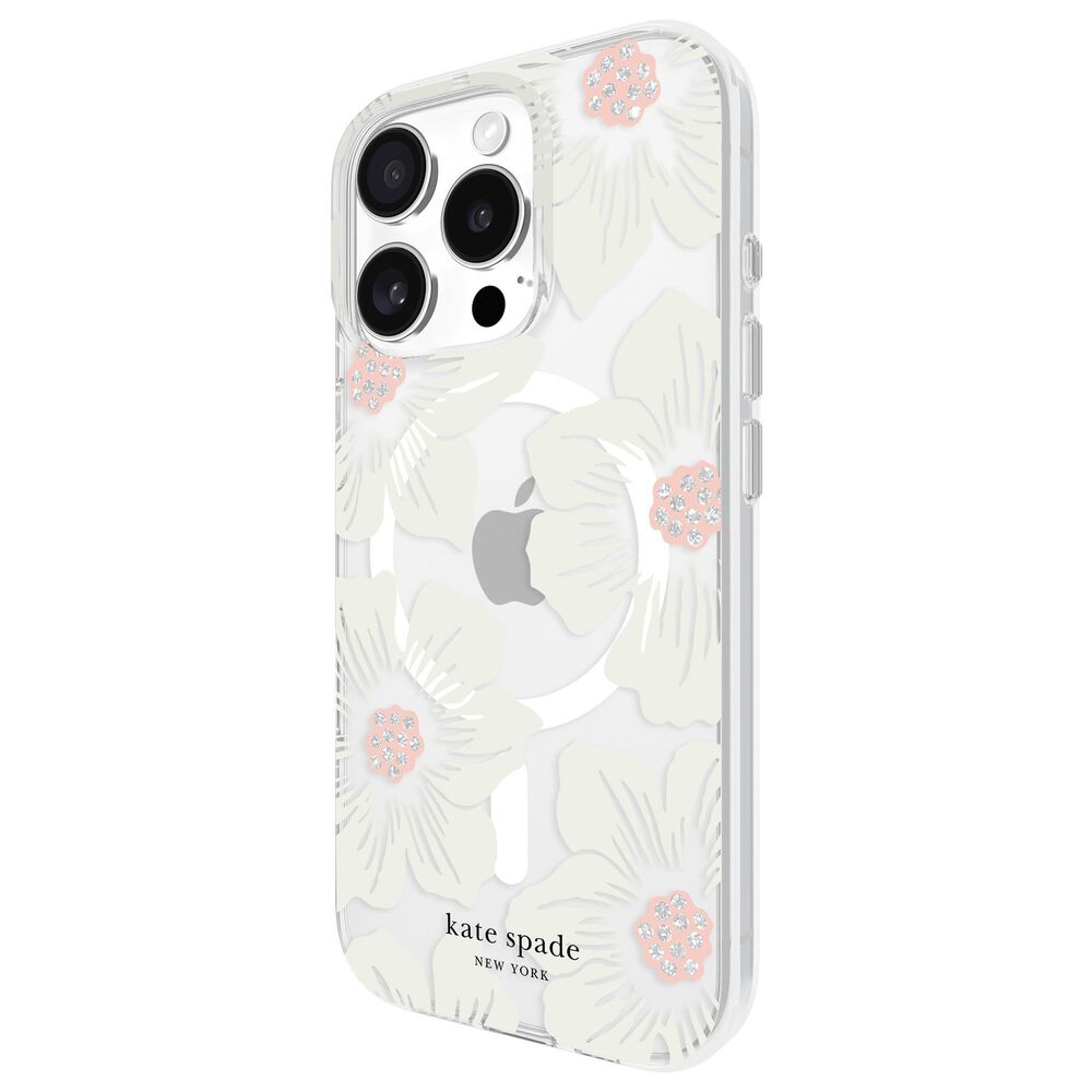 Kate Spade Protective MagSafe Case for Apple iPhone 16 Pro in Hollyhock Floral, , large