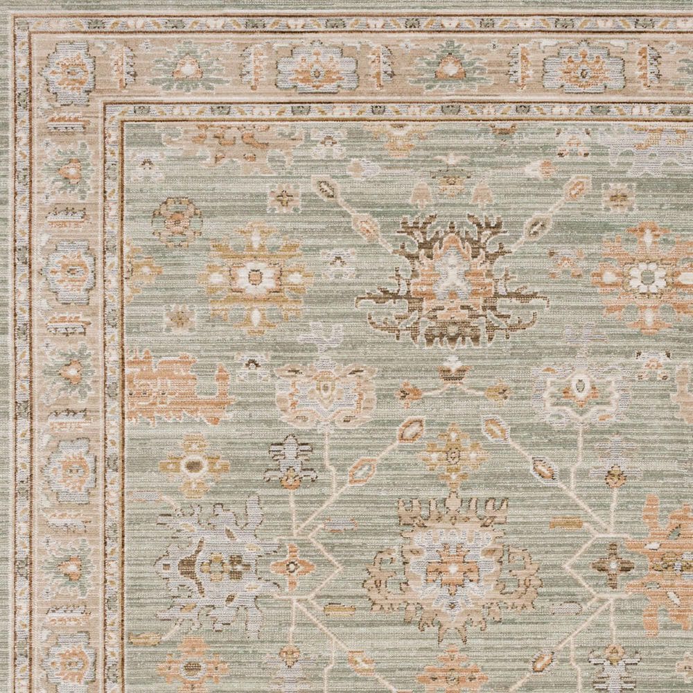 Karastan Anzali Dusty Sage 9' x 12' Area Rug, , large