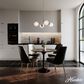 Hunter Hepburn 4-Light Chandelier in Brushed Nickel, , large
