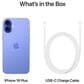 Apple iPhone 16 Plus 128GB in Ultramarine, , large