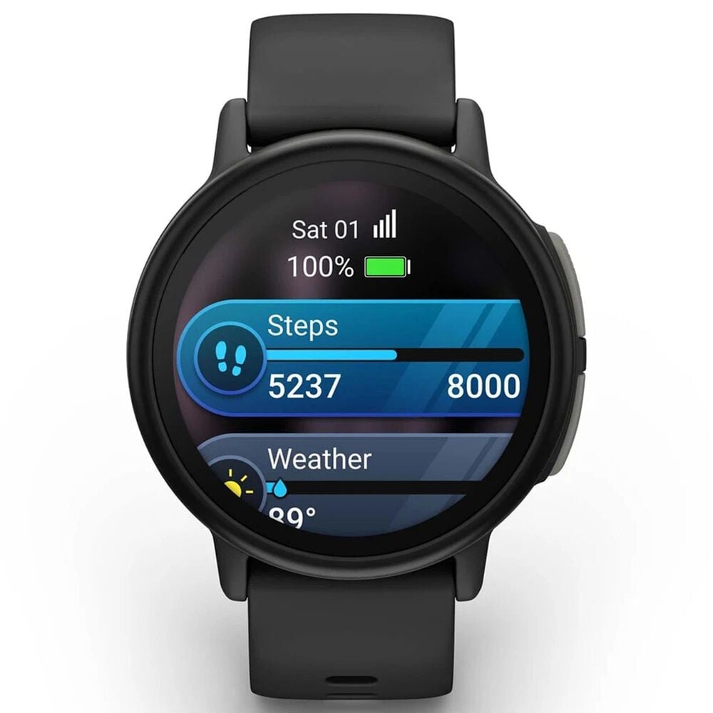 Garmin Bounce 2 Smartwatch 43 mm in Slate Gray, , large