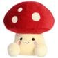 Aurora 13" Amanita Mushroom Stuffed Animal in Soft White and Red, , large