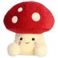 Aurora 13" Amanita Mushroom Stuffed Animal in Soft White and Red, , large