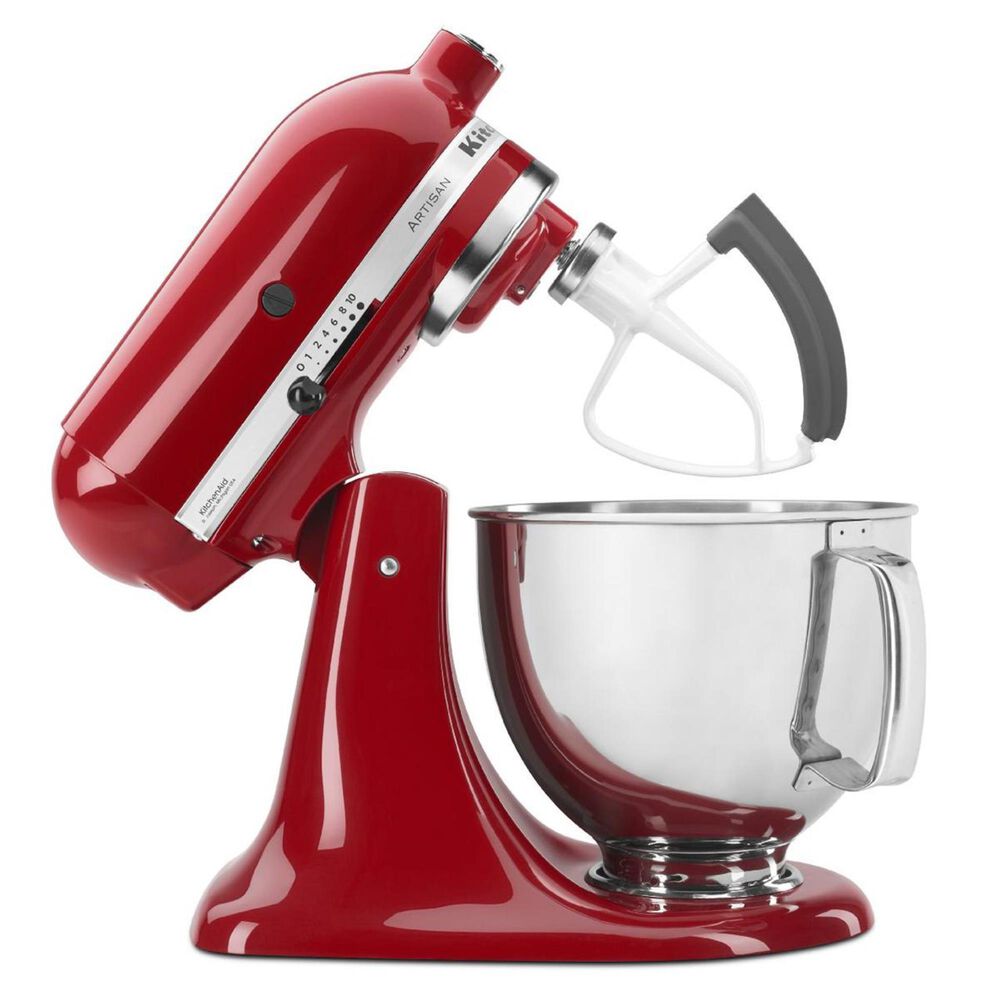 KitchenAid KSM150PSER Artisan Tilt-Head Stand Mixer With Pouring Shield,  5-Quart, Empire Red