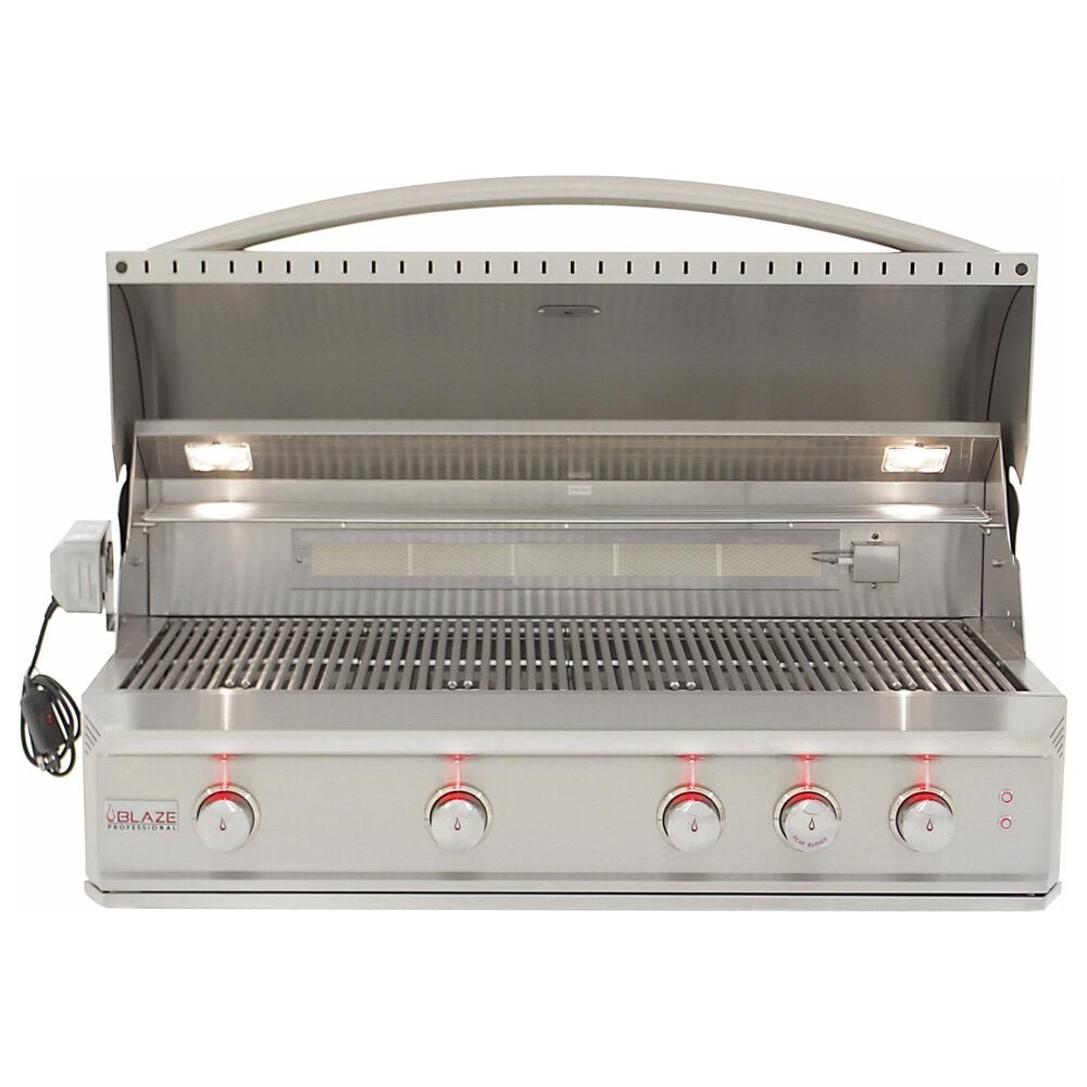 Blaze 44&quot; Professional Liquid Propane Grill with 4-Burner in Stainless Steel, , large