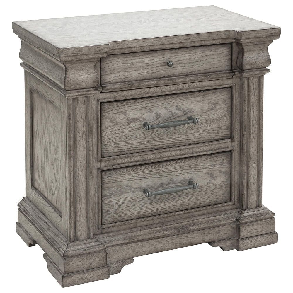 Chapel Hill Madison Ridge 5-Piece Queen Storage Bedroom Set in Bluff Gray, , large
