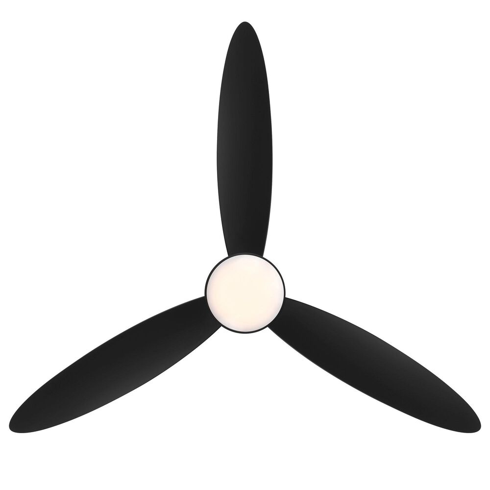 Minka-Aire Hourglass 58" LED Smart Flush Mount Ceiling Fan in Coal, , large