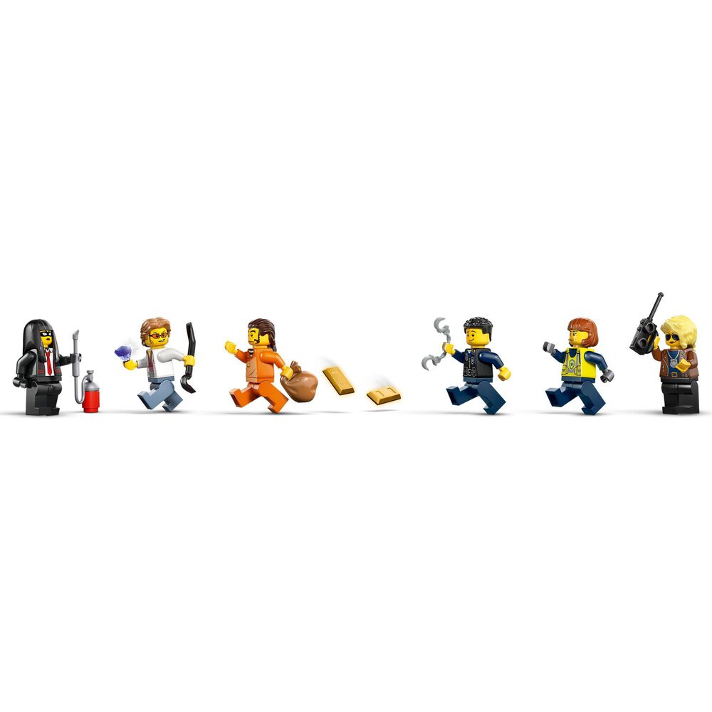 LEGO City Police Train Heist Building Set, , large